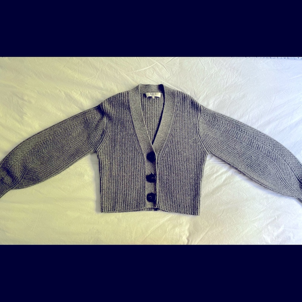 Sea cropped cardigan